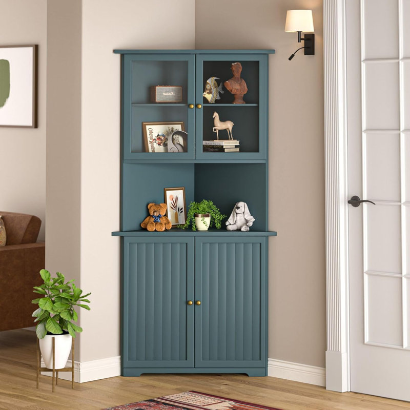 Modern tall corner cabinet discount